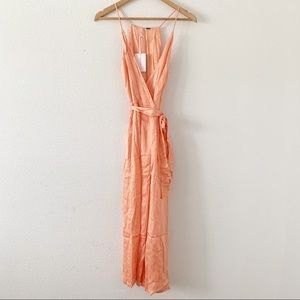 Young Fabulous & Broke Orange Creamsicle Jumpsuit